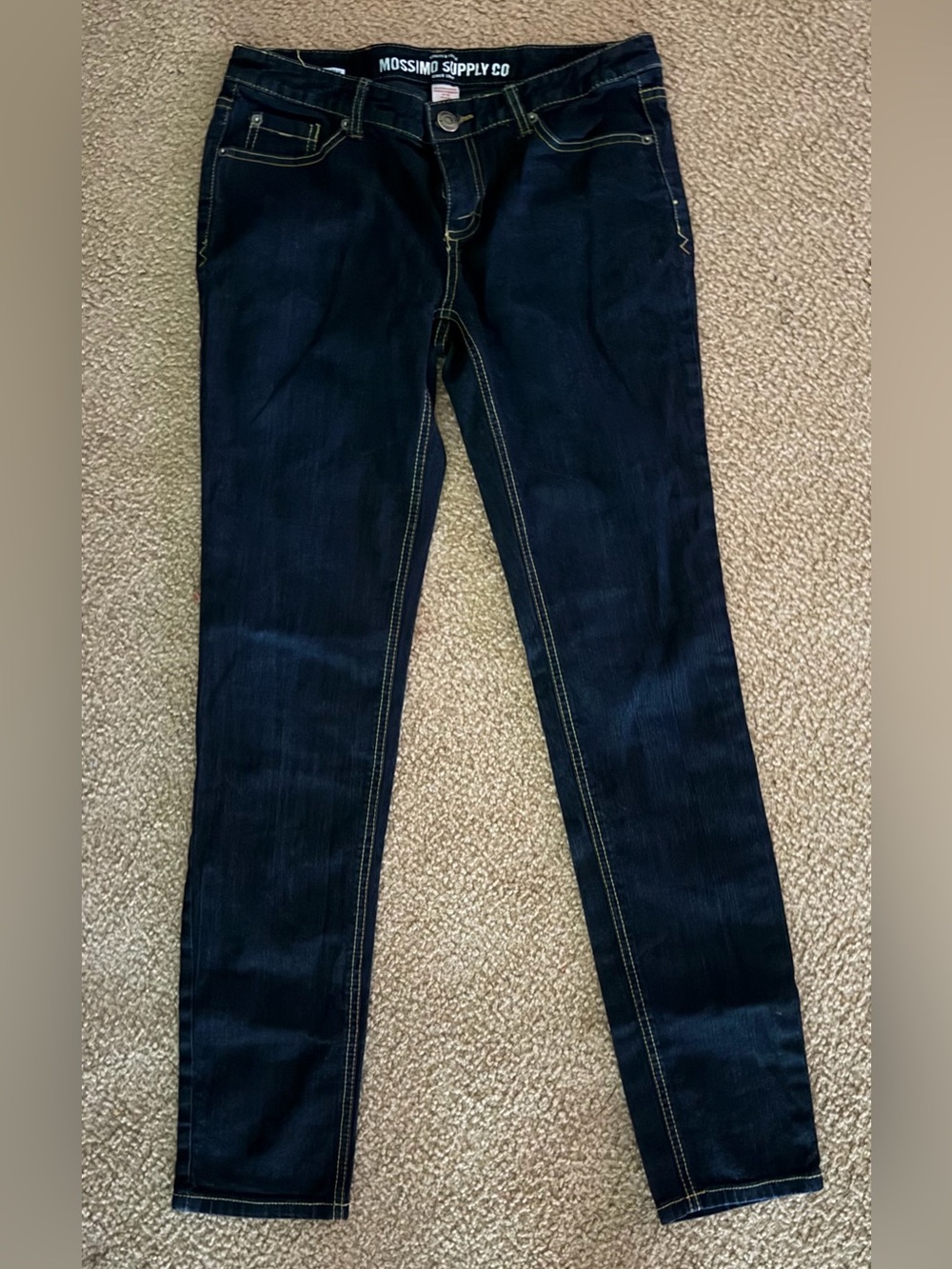 Mossimo Supply Co. Women's Dark Indigo Skinny Jeans